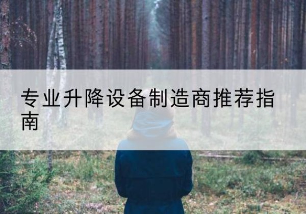 礼泉电动剪叉升降平台厂家-专业升降设备制造商推荐指南